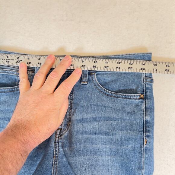 Madewell 10" Roadtripper Jeans Style # MD518 Woman's 27 Skinny High Rise Stretch - Picture 8 of 16